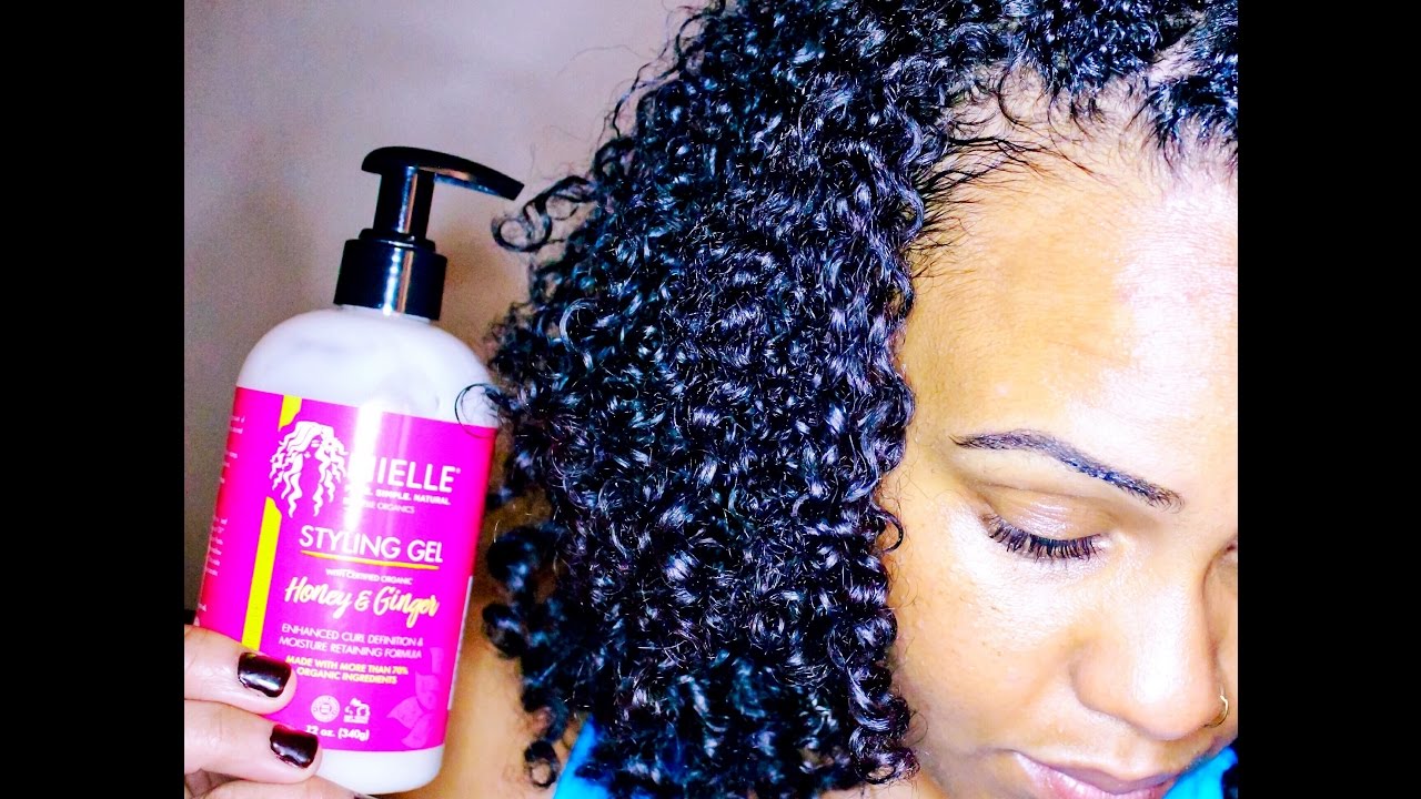 Wash and Go with *NEW* Mielle Organics Honey and Ginger Styling Gel