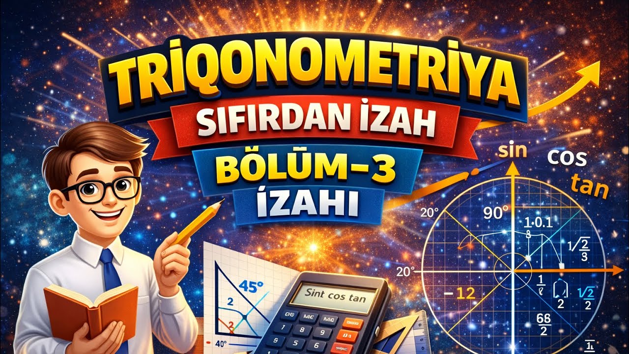 TRİQONOMETRİYA BÖLÜM -3 izahları