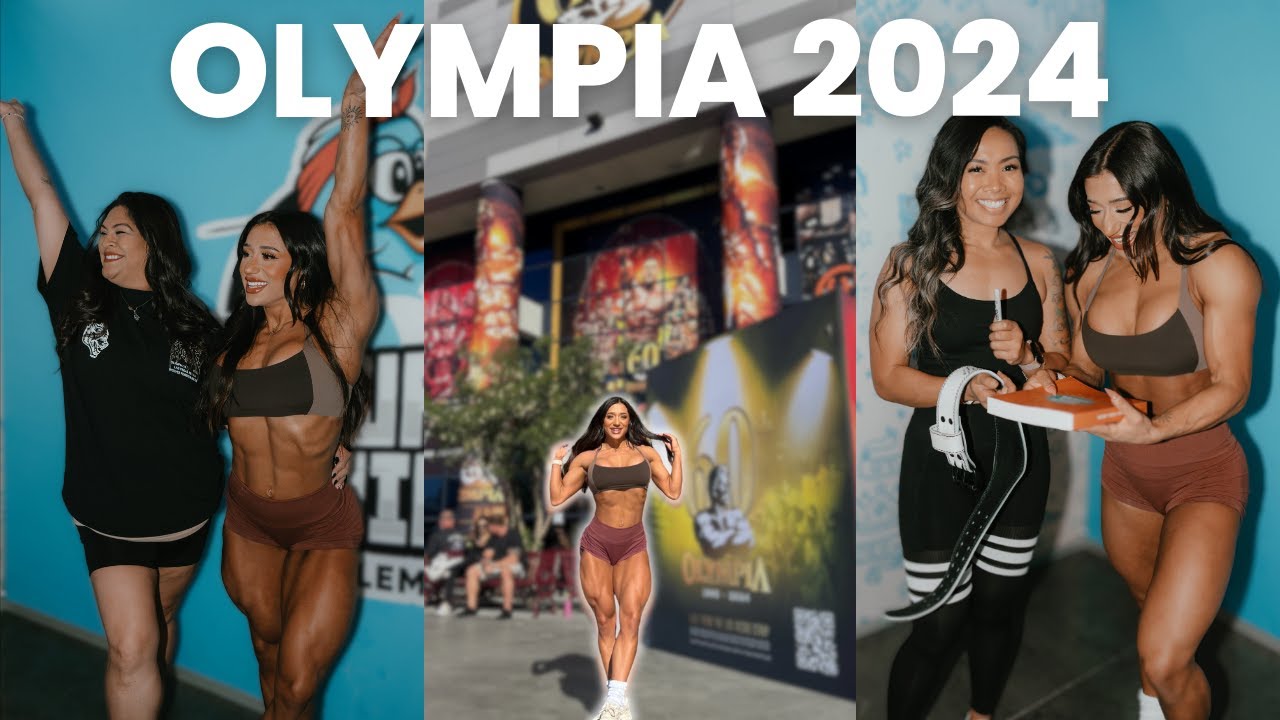 bts of the 2024 mr. olympia with buff chick supps│cbum retires + isa takes the crown!