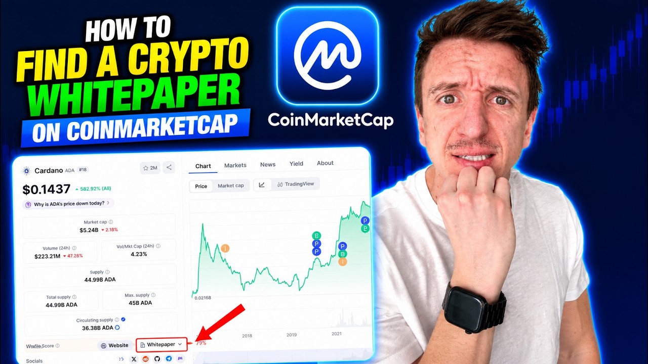 How To Find A Crypto Whitepaper On CoinMarketCap