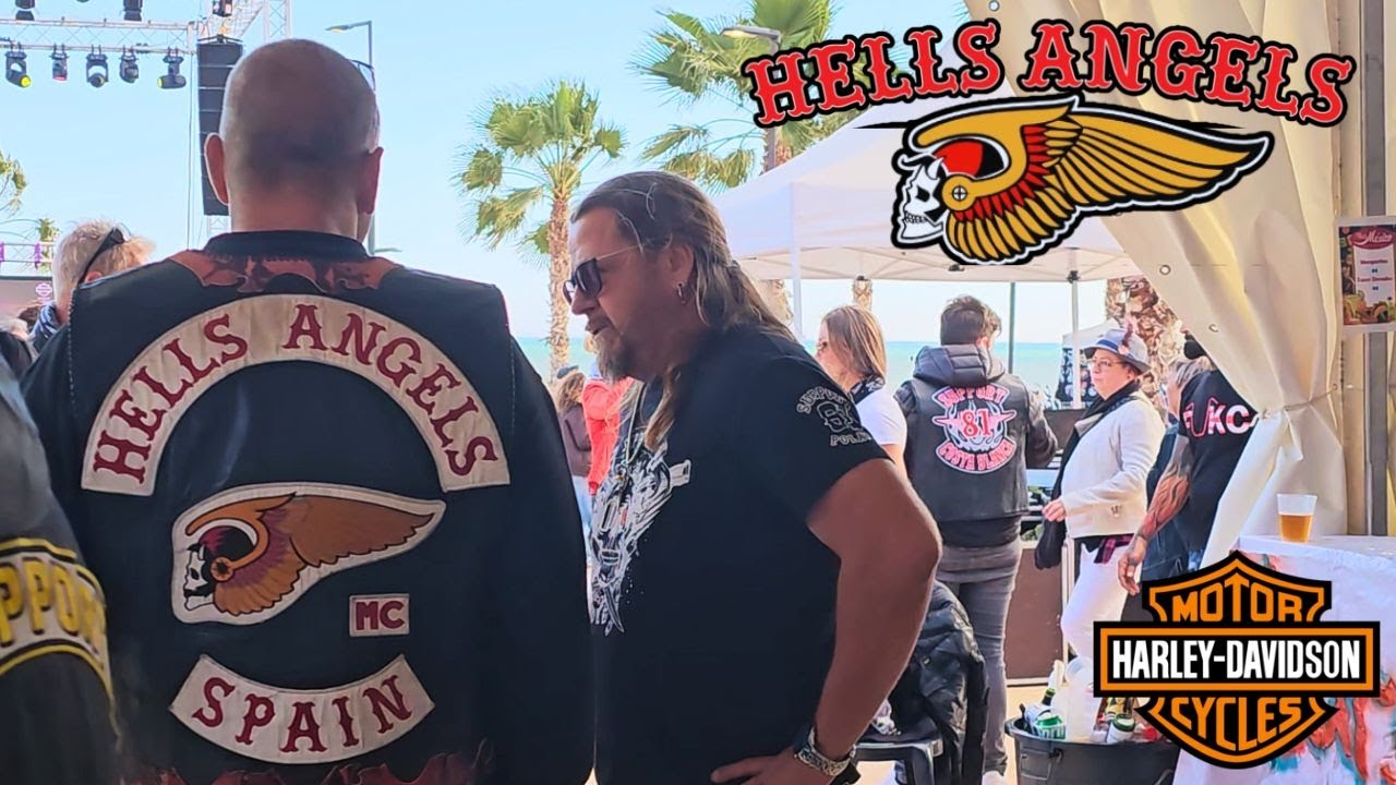 HELLS ANGELS & HARLEY DAVIDSON!🔥🦅┃SUPPORT 81 - Iberia Motorfest Spain