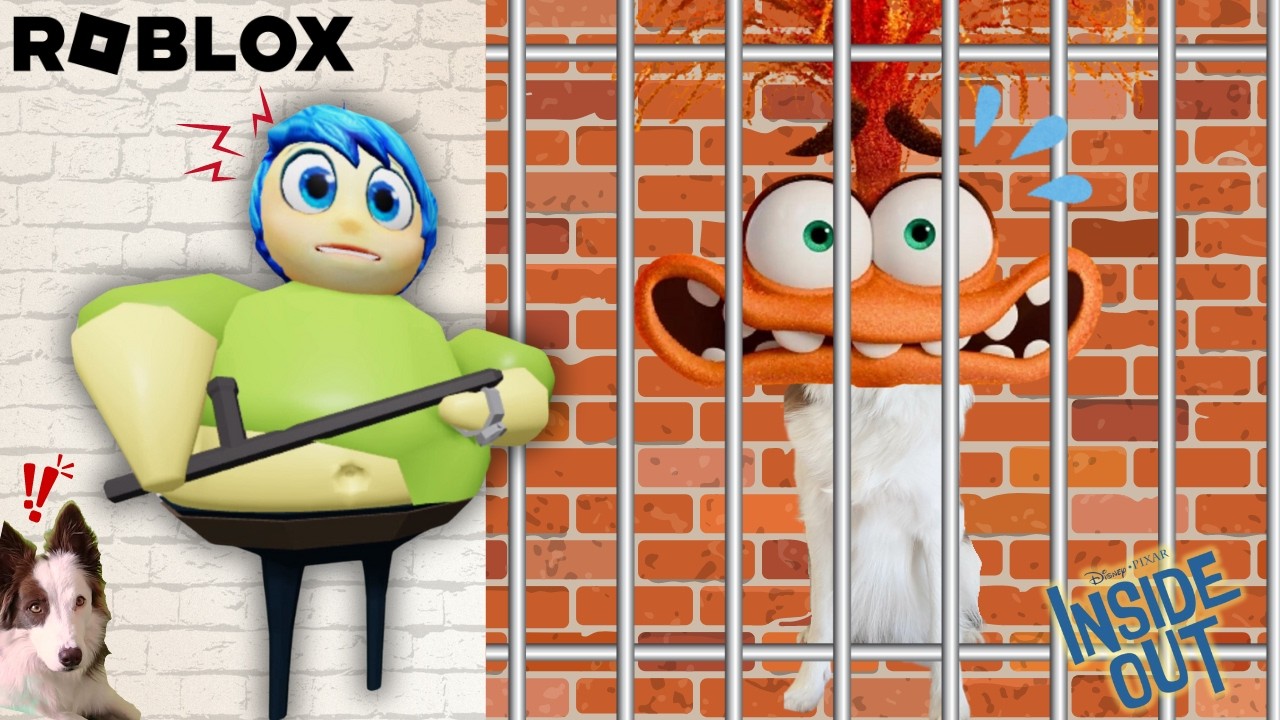 Escapa de la PRISIÓN de DEL REVÉS 2 (INTENSAMENTE 2) en Roblox