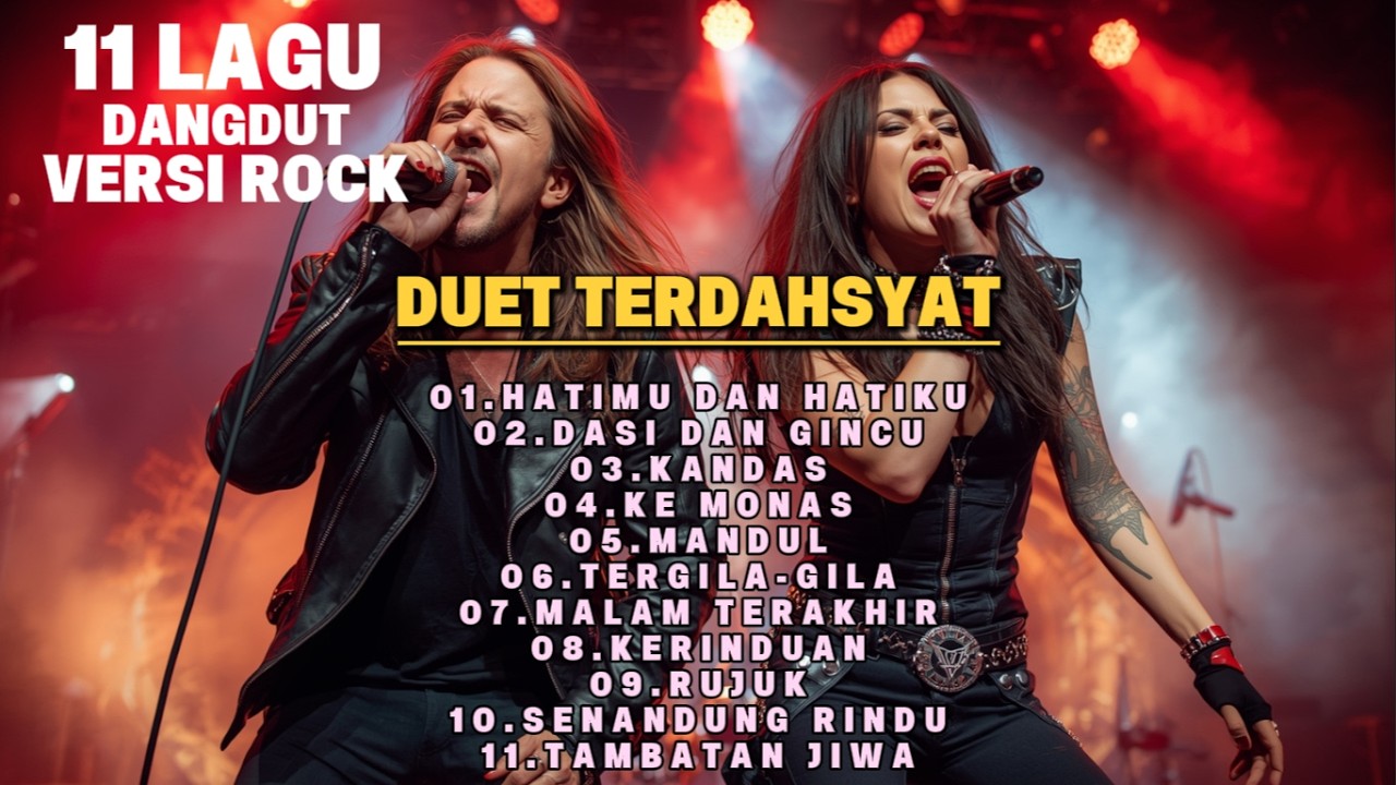 11 LAGU DANGDUT VERSI ROCK DUET EMAS TERBARU VIRAL 2026
