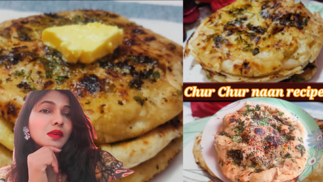 तवे पर बनाएं गेहूं के आटे से Delhi Style  Chur Chur Naan .