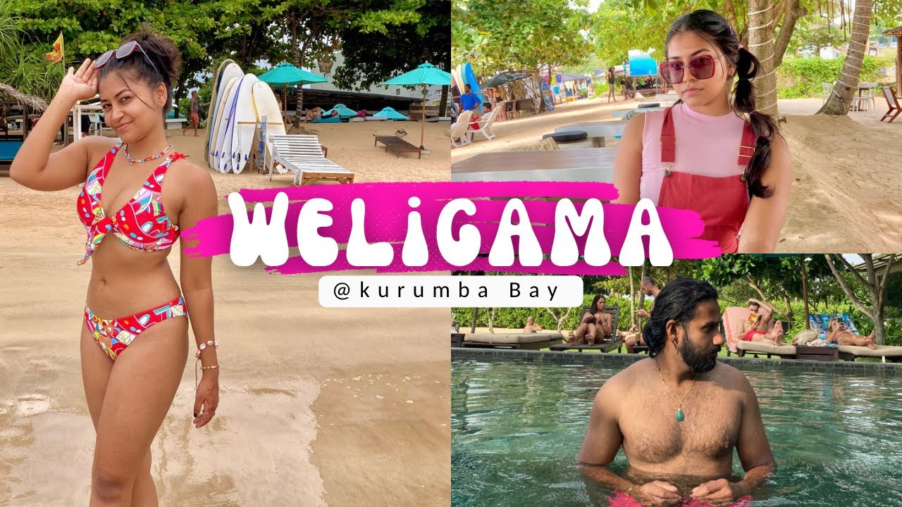 නිකීට නයා පෙන්නන්න ගියා🐍/Weligama/ Sri lanka travel Vlog/ Kurumba Bay/ @donandnikiofficial