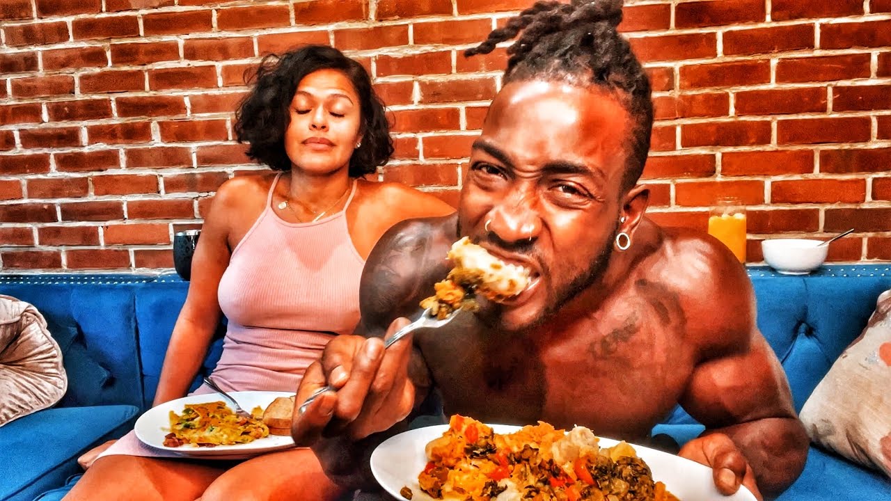 What’s I eat in a day plant based diet | Day in a life | Vlog @BrolyGainz007 @Justjax2u