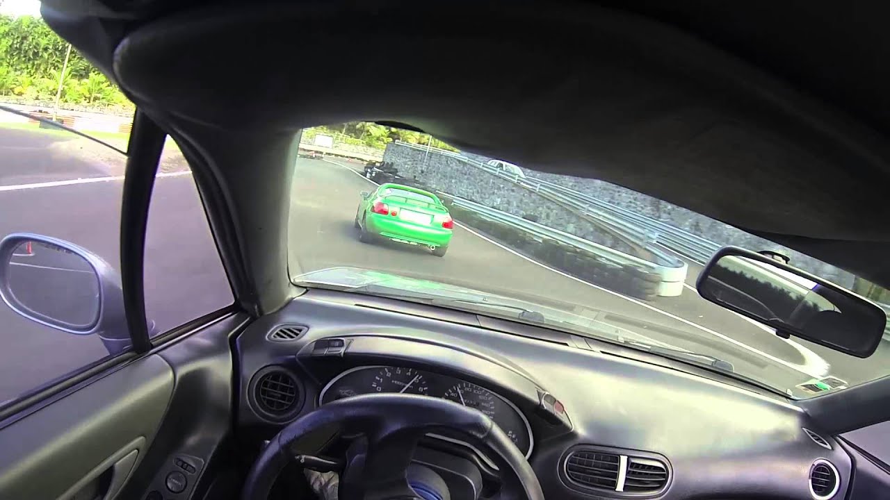 Honda del Sol VTi vs del Sol VTi POV Battle Touge jap974