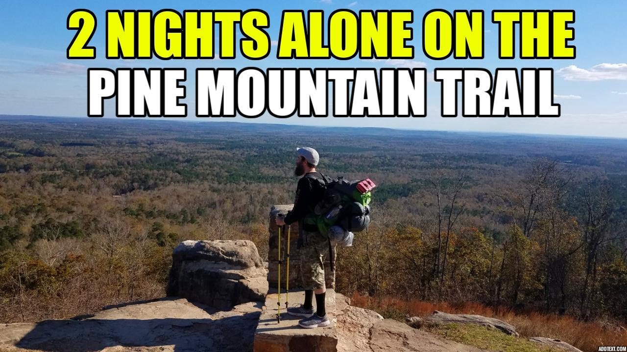 PMT THRU HIKE - 23 Miles Alone on The Pine Mountain Trail - FDR State Park