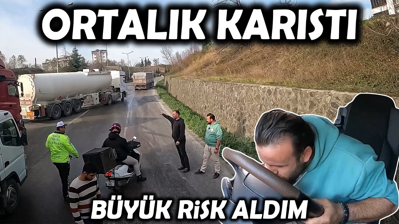 YOL’A DÖKÜLEN MAZOT ORTALIĞI KARIŞTIRDI ! / ZORU BAŞARDIM / SAMSUN LİMAN SEFERİ…!