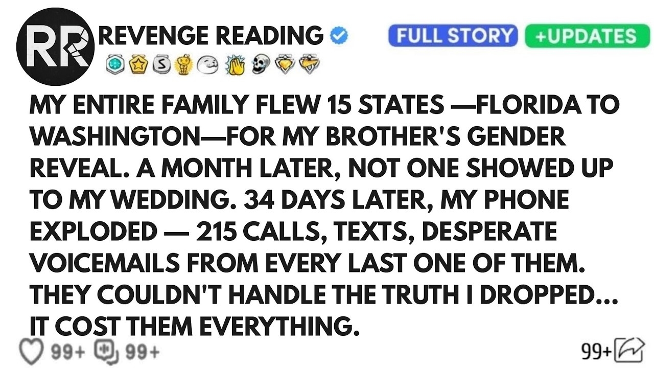 My Entire Family Skipped My Wedding But Flew 15 States For My Brother — They Regret It Now