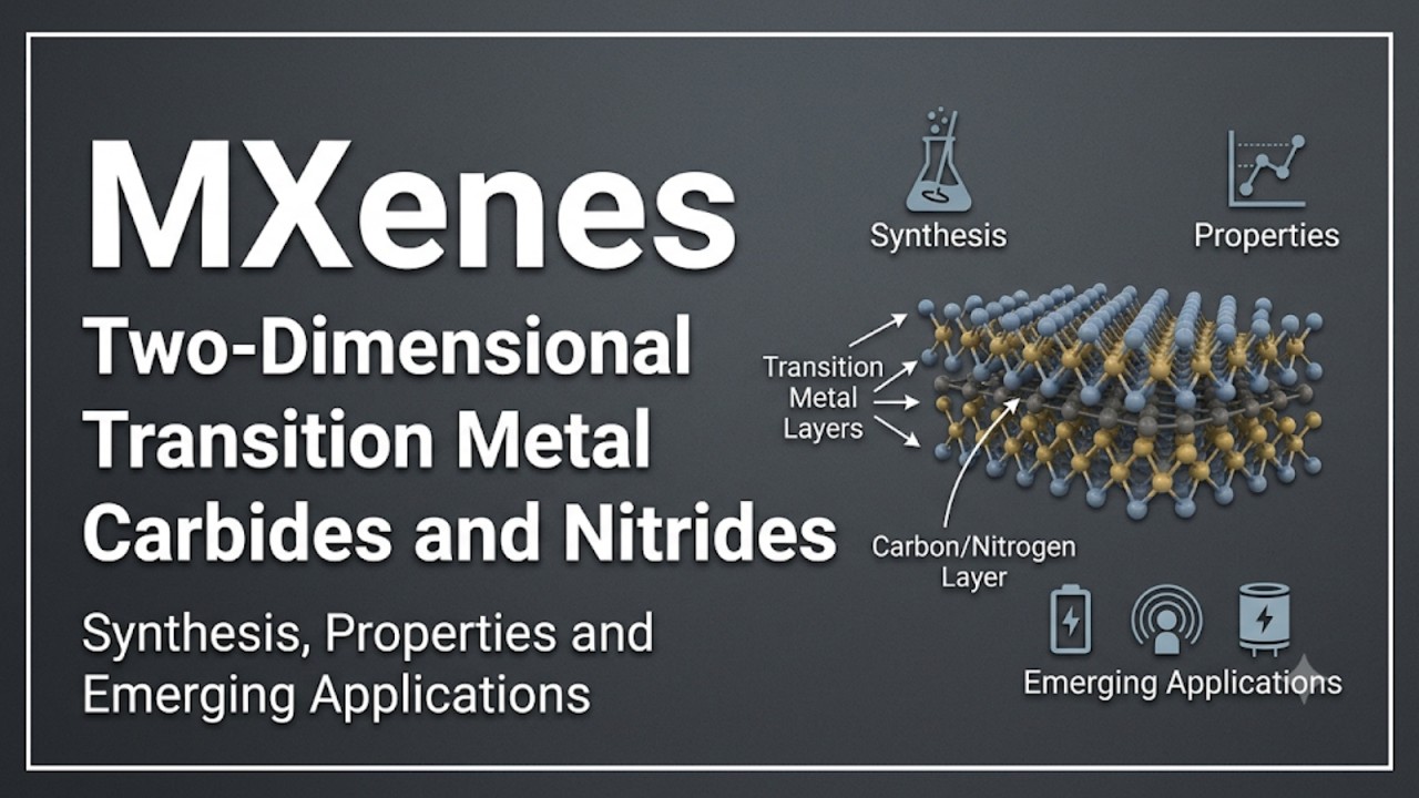 MXenes: 2D Transition Metal Carbides and Nitrides | Synthesis, Properties & Applications of MXenes