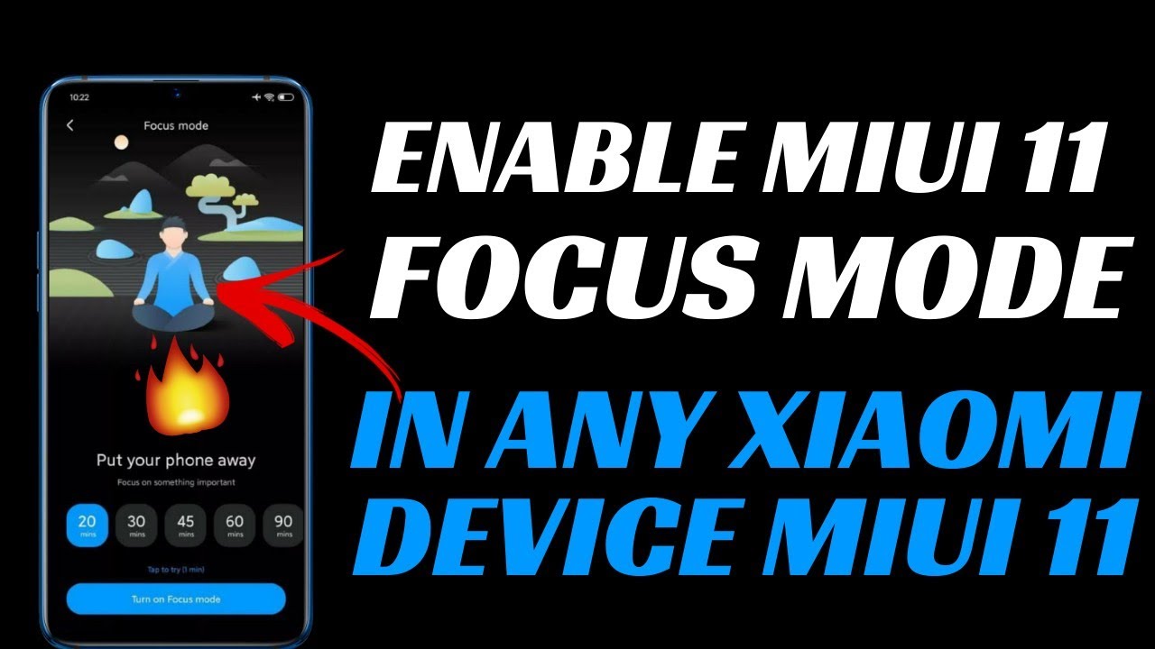 Enable Focus Mode in MIUI 11 Stable | New Focus Mode for Any Xiaomi Phone | MIUI 11 Focus Mode