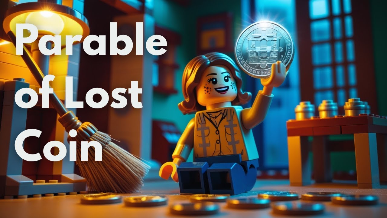 LEGO Bible: The Lost Coin &mdash; Jesus&rsquo; Parable of Heaven&rsquo;s Joy (Luke 15 Animation)