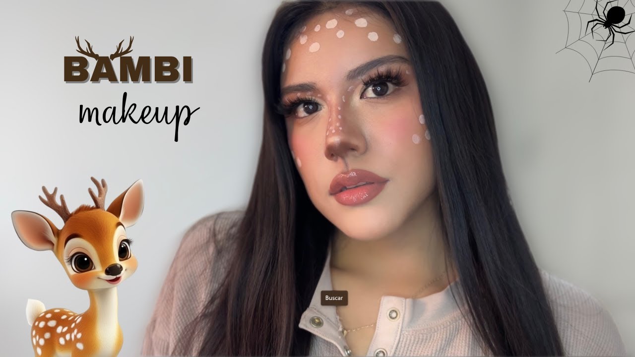 BAMBI MAKEUP 🦌౨ৎ ⋆｡˚ | Tutorial fácil y sencillo de maquillaje viral en 