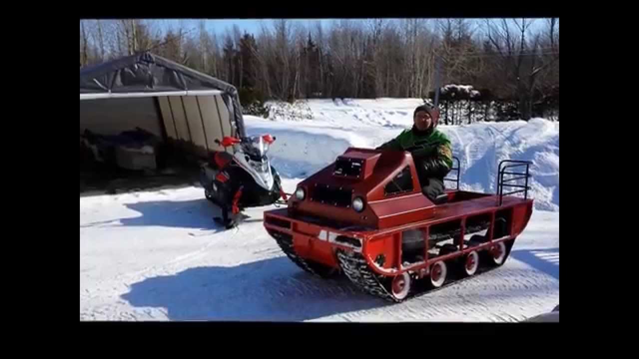 1973 PPT PasseParTout Double Track / Kohler engine / Snowmobile
