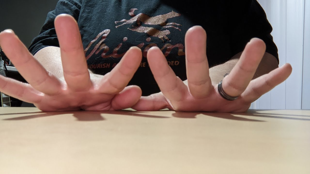 ASMR Table and Outdoor Sounds (fast and aggressive)