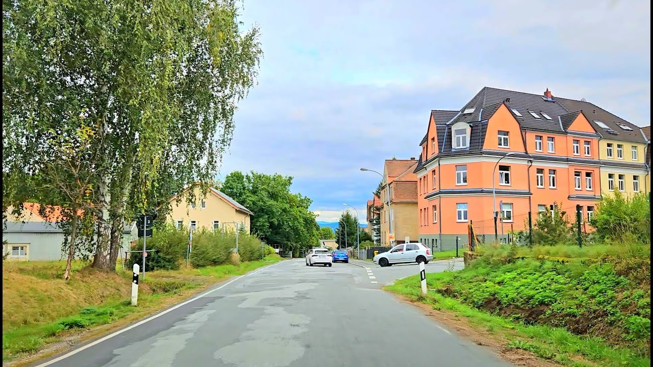Most Scenic Driving in Germany 🇩🇪 | From   ( Oppach to Zittau ) 4k60fps