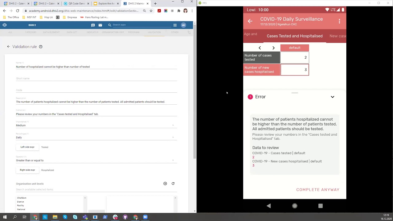 Android App HISP Webinar - Part 1: General Features