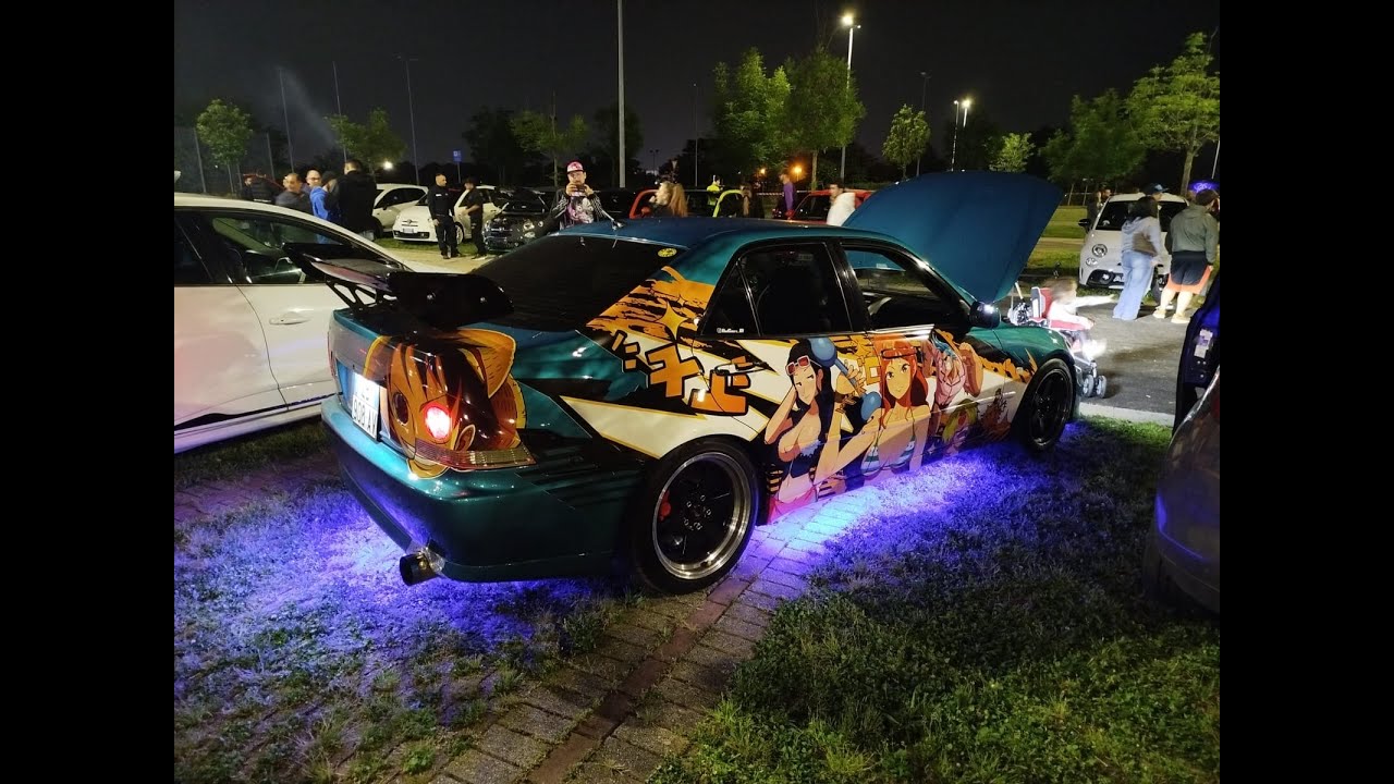 Encontro de Carros na Italia