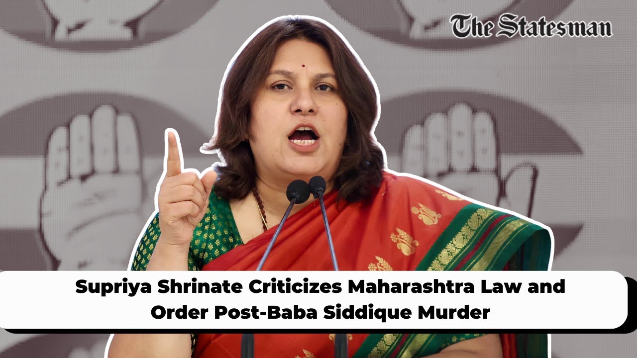 Supriya Shrinate Criticizes Maharashtra Law and Order Post-Baba Siddique Murder