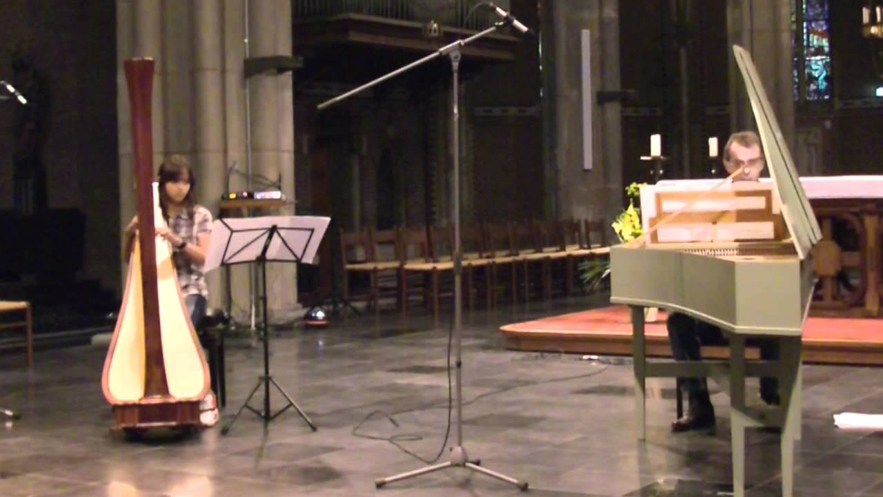 Duetto in C by Dussek, Harp & Harpsichord