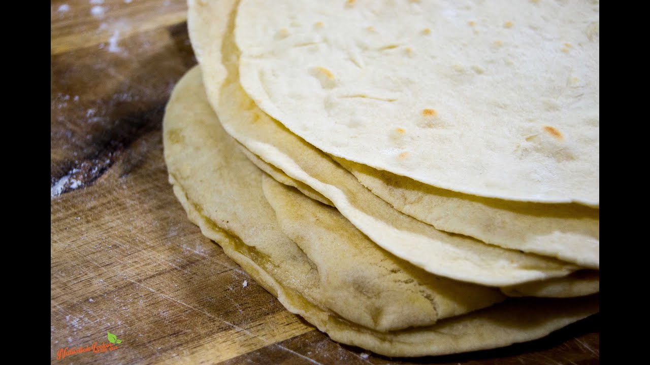 Tortillas | aus Dinkel und vegan -- Rezept und Anleitung