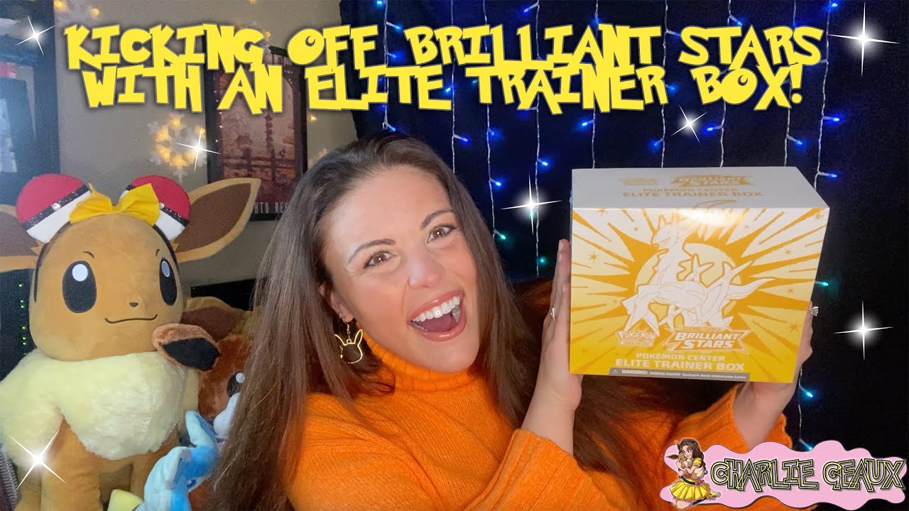 KICKING OFF OUR BRAND NEW BRILLIANT STARS SERIES BY PULLING TWO FULL ART TRAINER CARDS AND MORE!