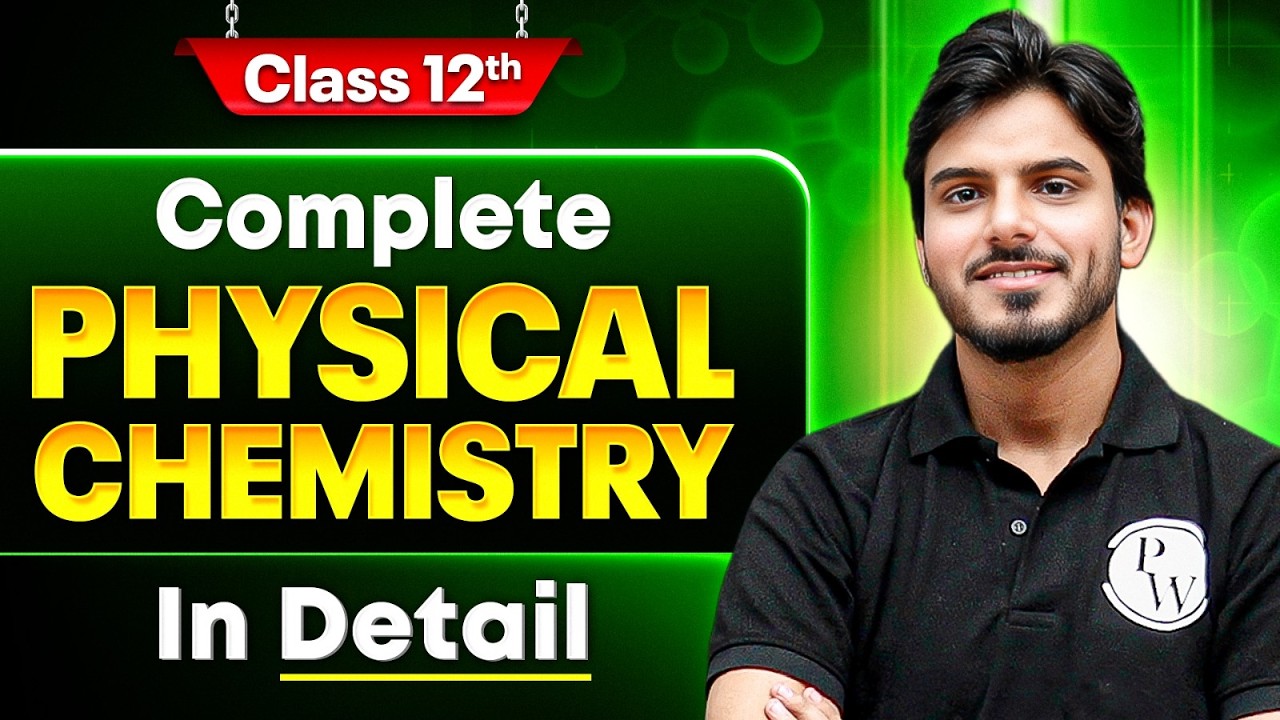 Class 12 Physical Chemistry Complete One Shot Revision ⚡ | Full Board Exam Prep 2026 | Aakash Sir