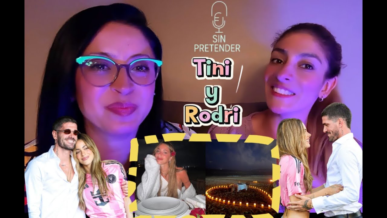 TINI Y RODRIGO JUNTOS 🩷💜🩵 | SIN PRETENDER #tini #tinistoessel #rodrigodepaul