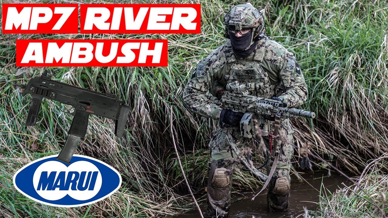 Airsoft River AMBUSH! - PolarStar MP7 