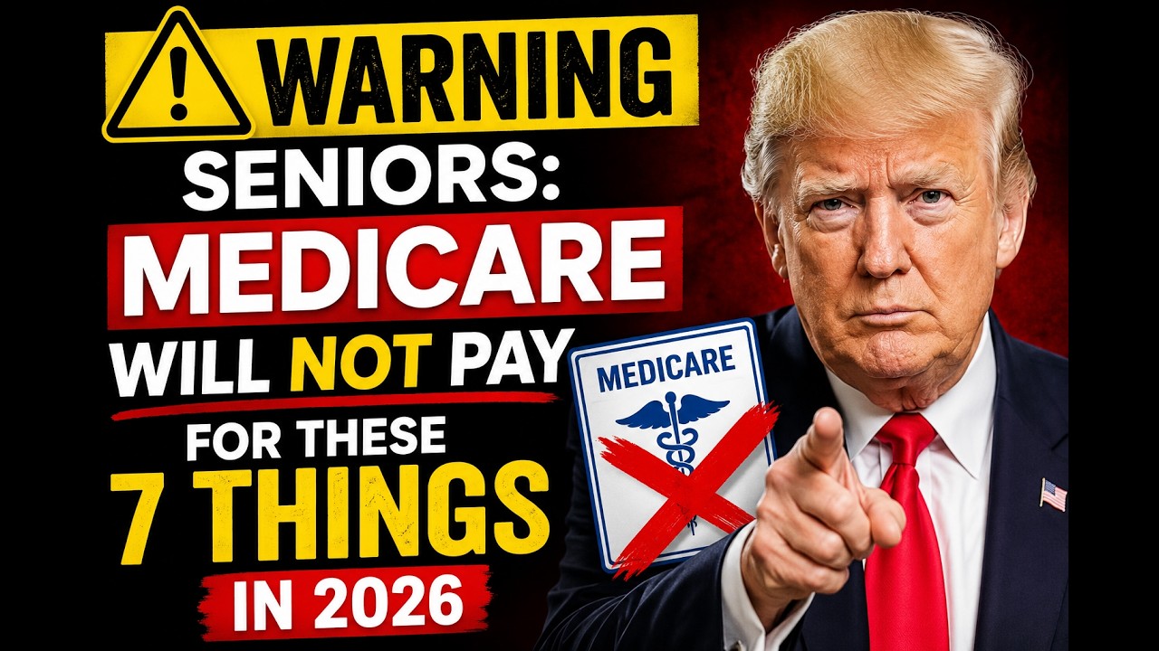 WARNING Seniors: Medicare Will NOT Pay For These 7 Things in 2026