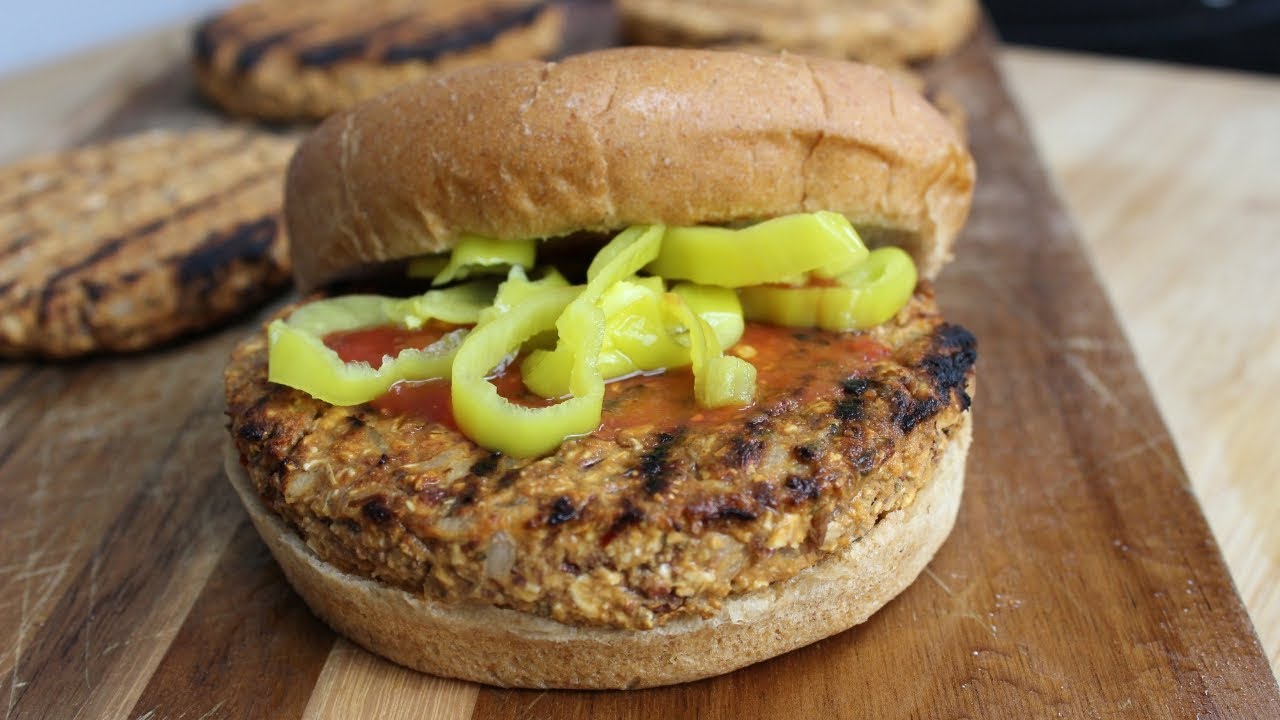 Easy Vegan Marinara Bean Burger Recipe (WFPB, Oil Free)