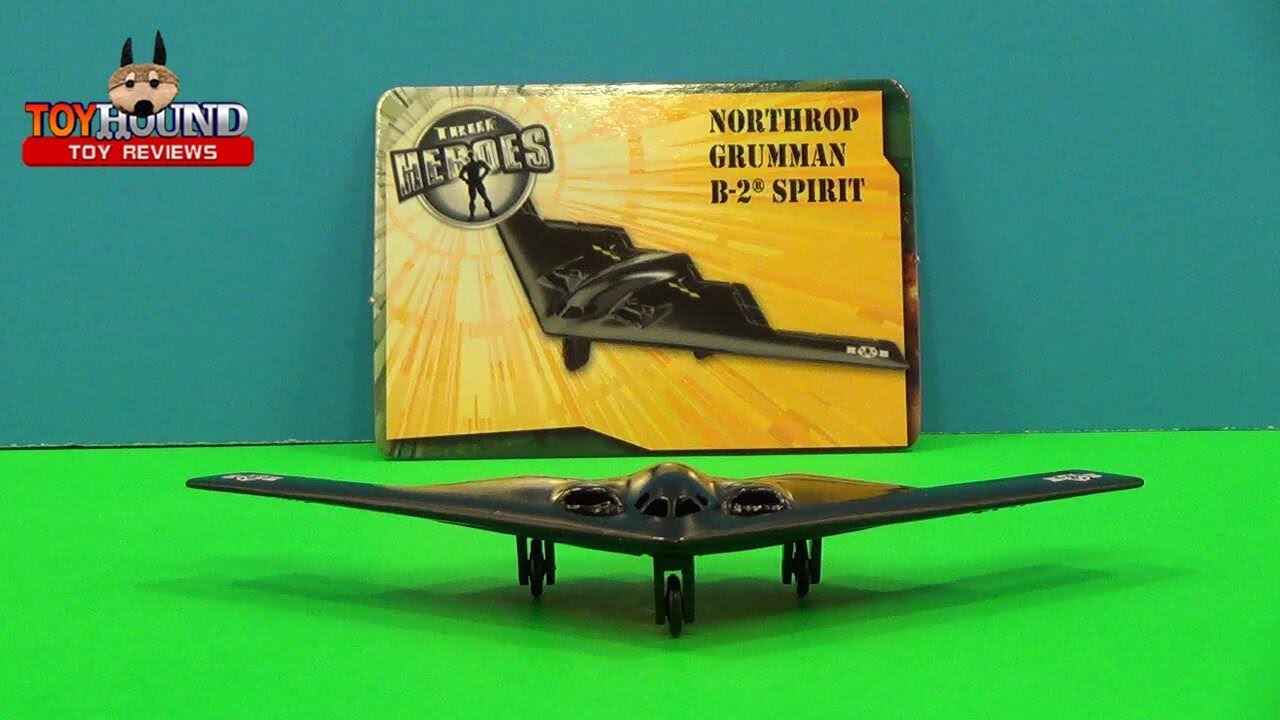 True Heroes Northrop Grumman B2 Spirit Stealth Bomber, Die Cast Military Plane Review