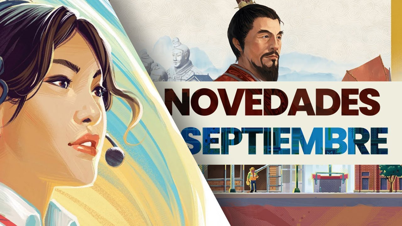 🗓️NOVEDADES de JUEGOS DE MESA en español de SEPTIEMBRE 2024💸
