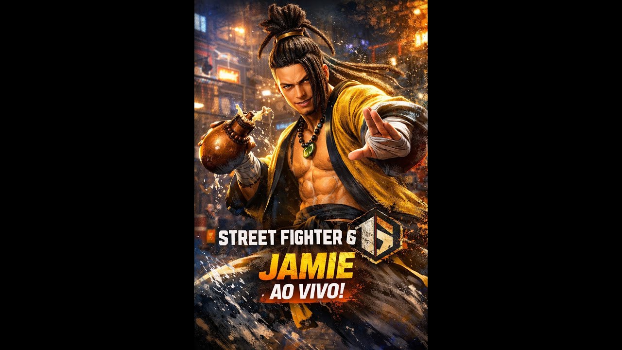 🍶 JAMIE NA RANQUEADA! | STREET FIGHTER 6 AO VIVO – Subindo Ranking 🔥