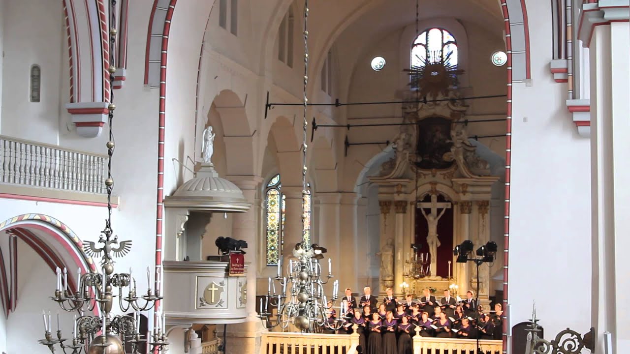 Rīgas ev.lut.Jēzus draudzes koris. Ēriks E&scaron;envalds: Amazing Grace.