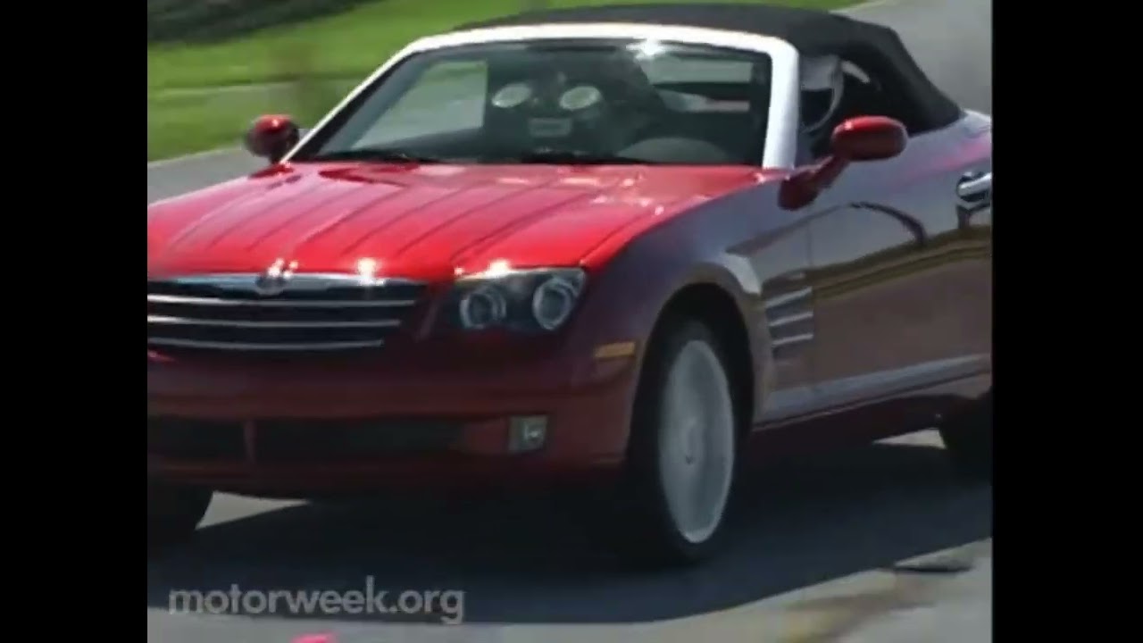 Motorweek 2005 Chrysler Crossfire Roadster Road Test