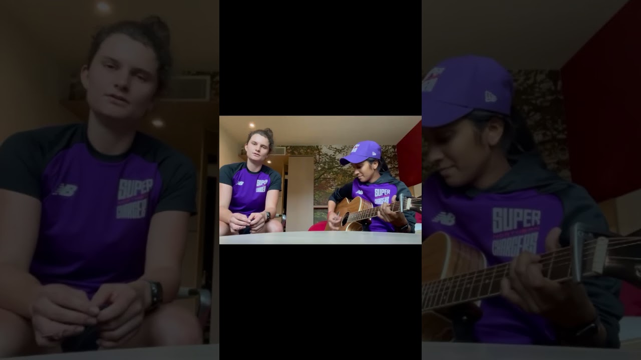Jemimah rodrigues and laura wolvaardt singing together ❤️ ♥️