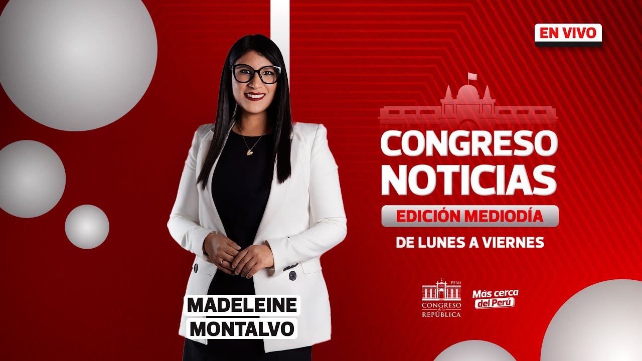 🔴 EN VIVO: 📺 Sigue Congreso Noticias &ndash; Edici&oacute;n Mediod&iacute;a | 3 DE FEBRERO DEL 2026