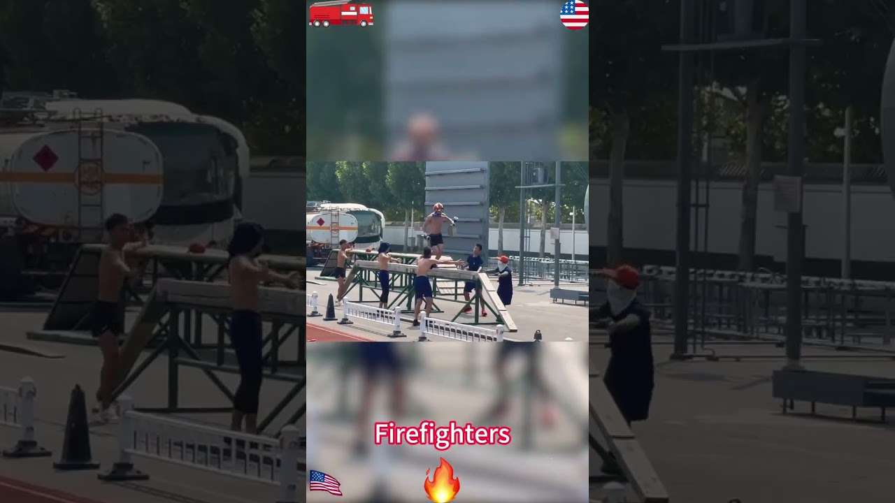 Firefighters Battle Late Night House Fire. 