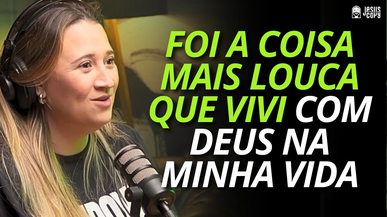 ESSE DIA EU FUI CHEIA DO ESPÍRITO SANTO E TIVE UMA VISÃO - THAMIRES GARCIA | Podcast Jesuscopy