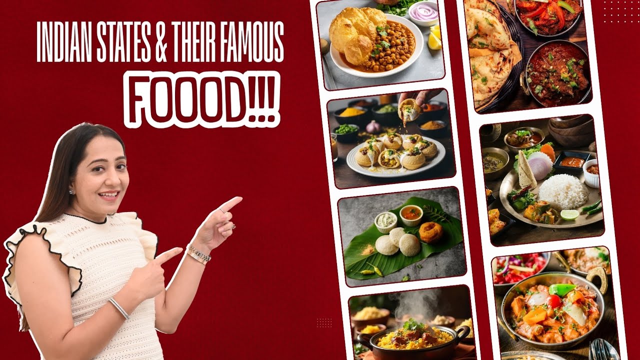 Famous Foods of Indian States | Food of India for Kids | Easy Peasy Learning