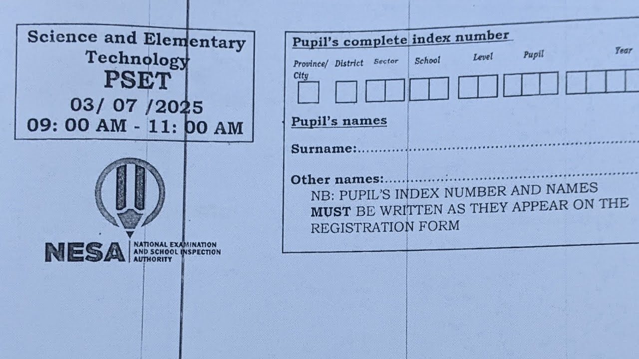 P6 Science Exam 2025 | Full SET Paper Correction with Clear Explanations