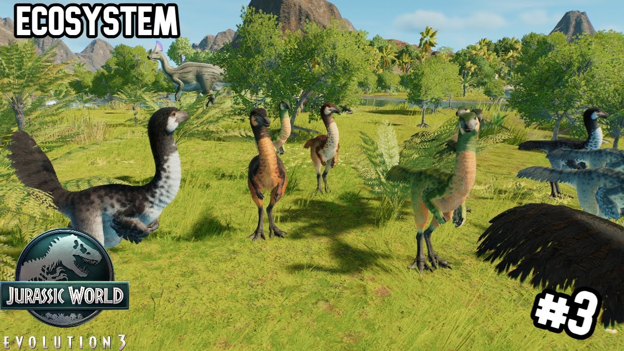 У нас появились дети! | Экосистема | Юрский мир: Эволюция 3 [Эпизод 3]