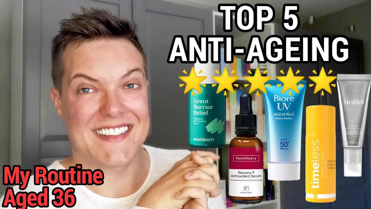 TOP 5 ANTI-AGEING SKINCARE INGREDIENTS - Anti-Aging Perfected