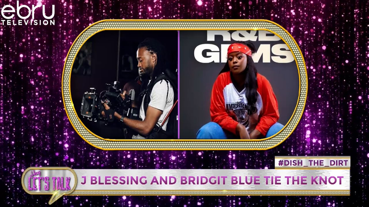 J Blessings and Bridgit Tie a Knot. 