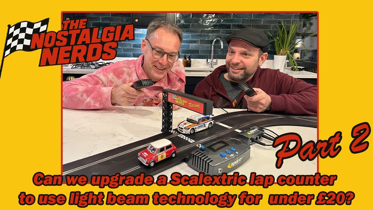 Можно ли модернизировать счетчик кругов Scalextric, чтобы использовать технологию светового луча,...