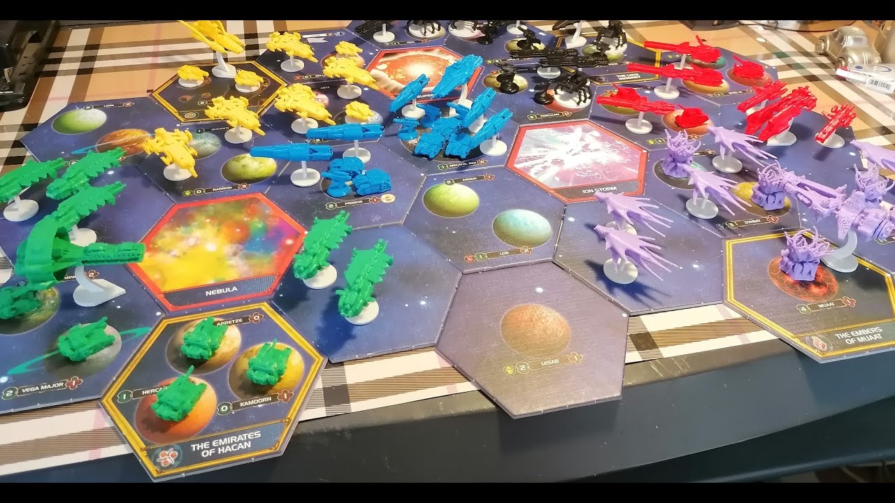 TWILIGHT IMPERIUM: Custom miniatures for 6 races.(Tier1)
