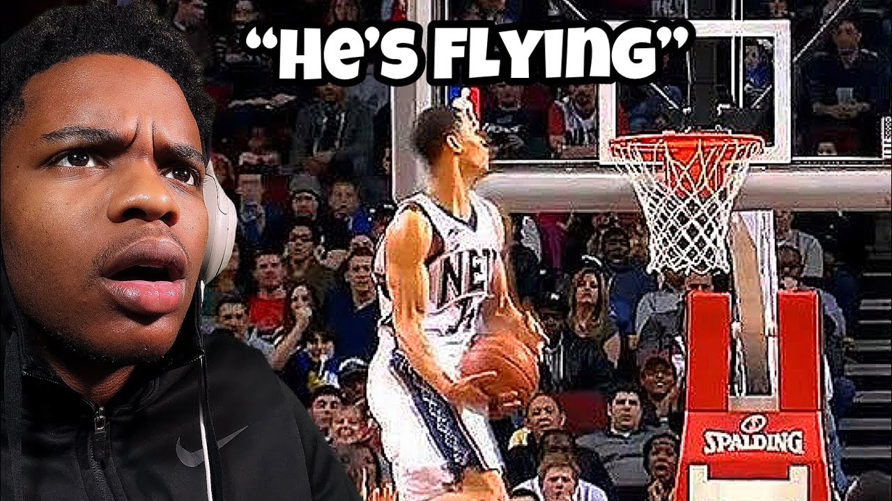 Ох, боже мой! Поколение Z реагирует на самые ужасающие броски сверху в истории НБА!