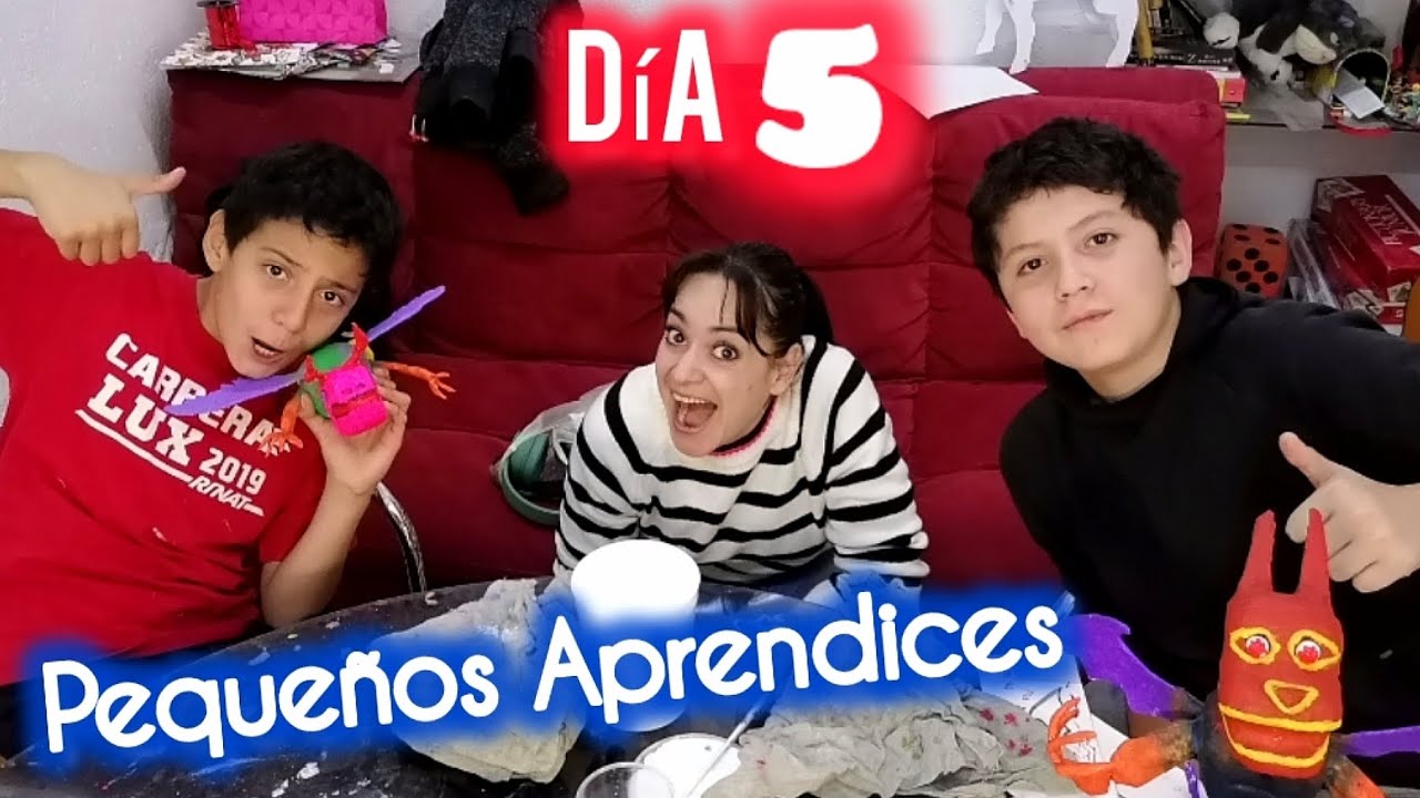 Pintamos los detalles de los Alebrijes - Pequeños aprendices 2026